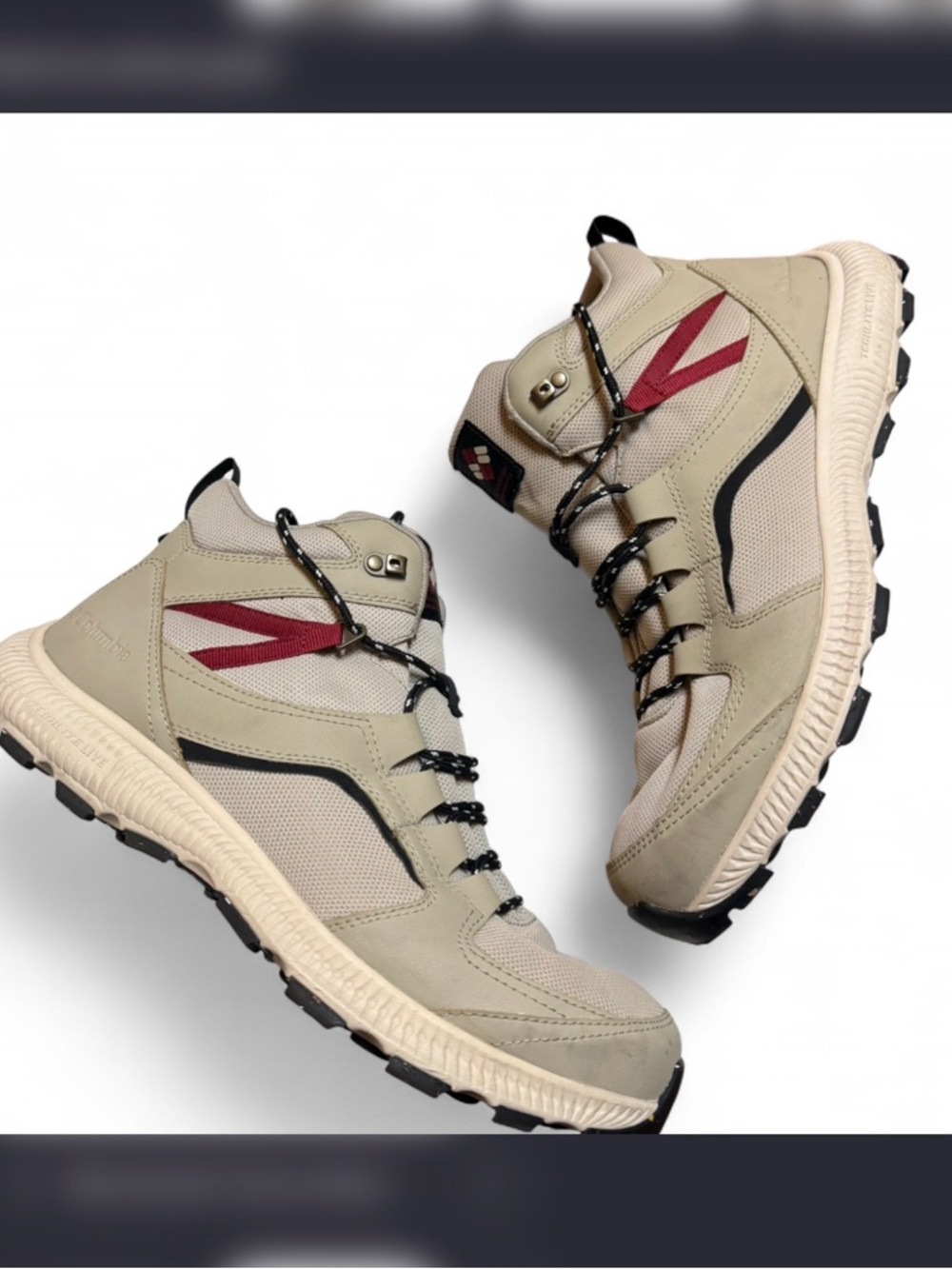 Columbia Sportswear Men's Re-Peak Mid Hiking Shoes Boots 2026741 Canvas Tan 13